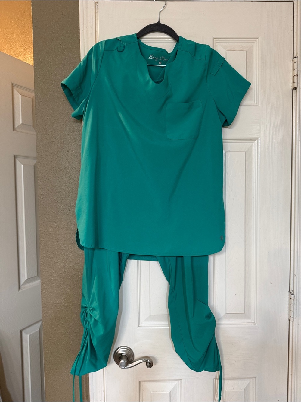 Uniform Advantage Teal Easy Stretch Scrub Set